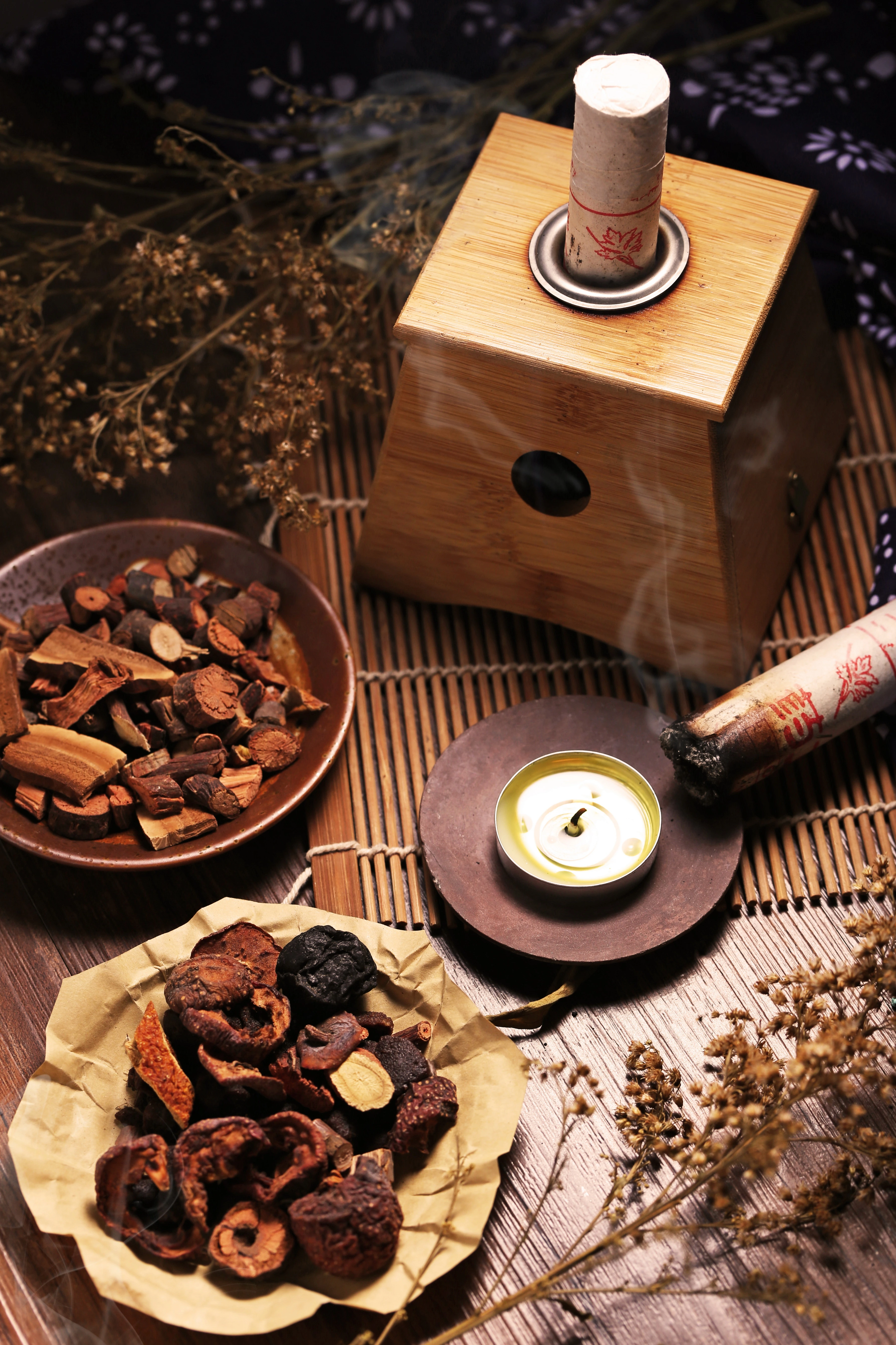 Moxibustion, médecine traditionnelle chinoise